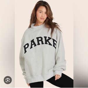 PARKE x SET Active Reversible Mock neck Sweatshirt
